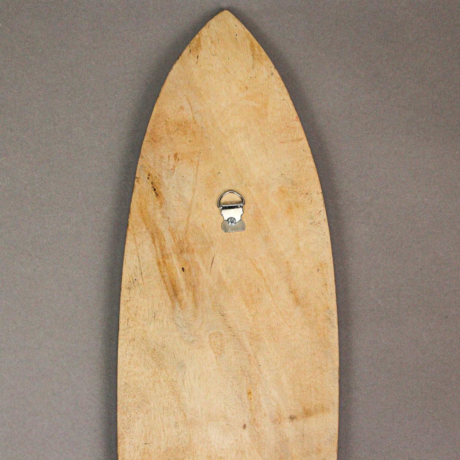Conjunto de 2 Tablas de Surf Tiki de Madera Zeckos 50.8 cm