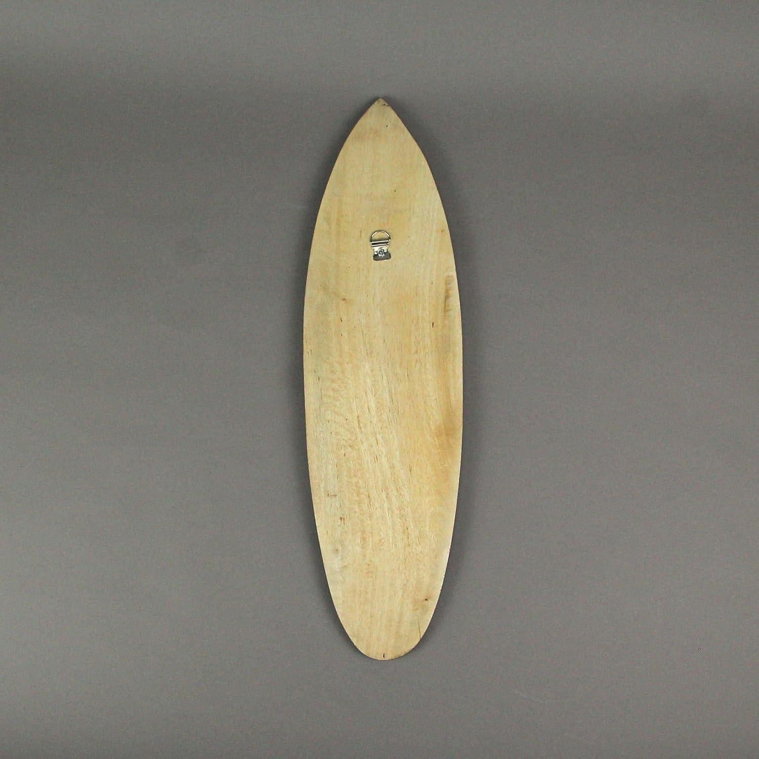 Conjunto de 2 Tablas de Surf Tiki de Madera Zeckos 50.8 cm