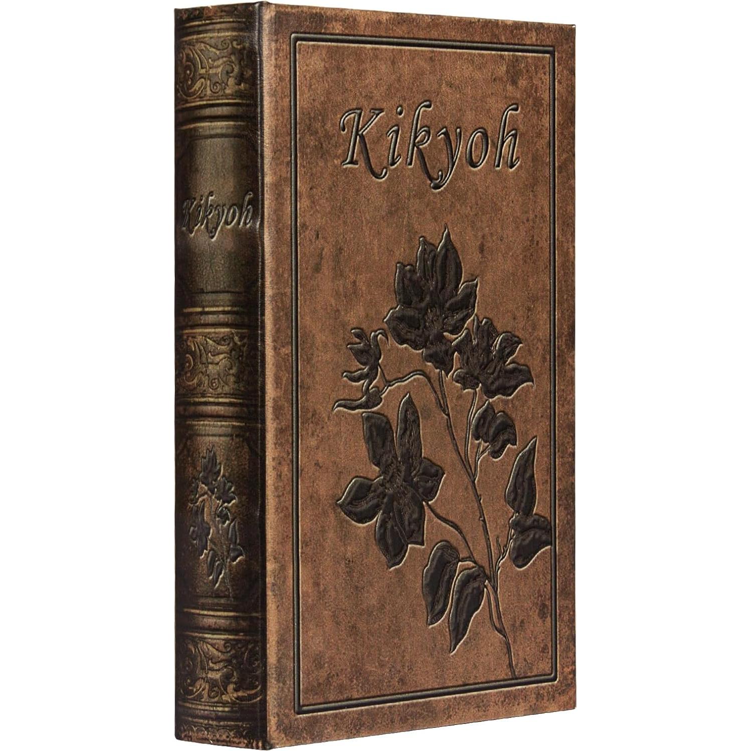 Caja de Libro Decorativa DROFELY Vintage 25.9x17x5 cm