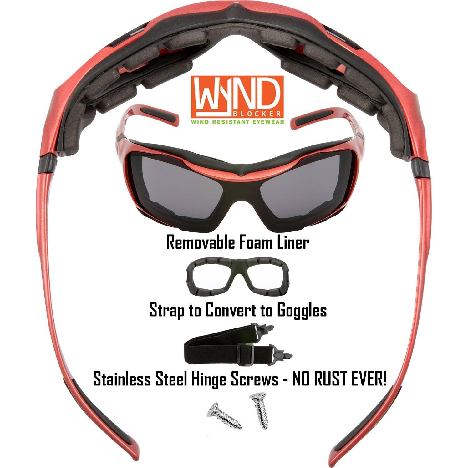 Gafas de sol deportivas WYND Blocker 329V2 polarizadas