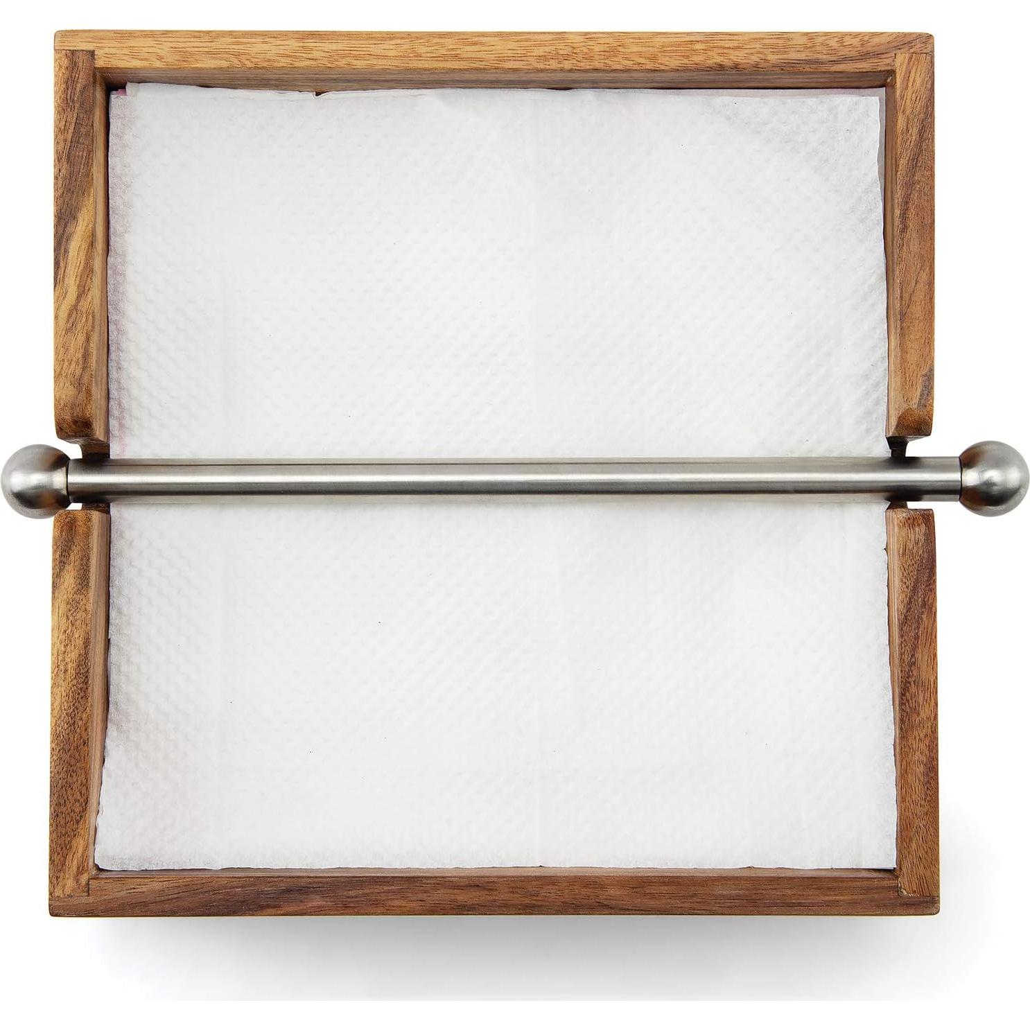 Soporte para Servilletas de Madera de Acacia Ironwood Gourmet 28982