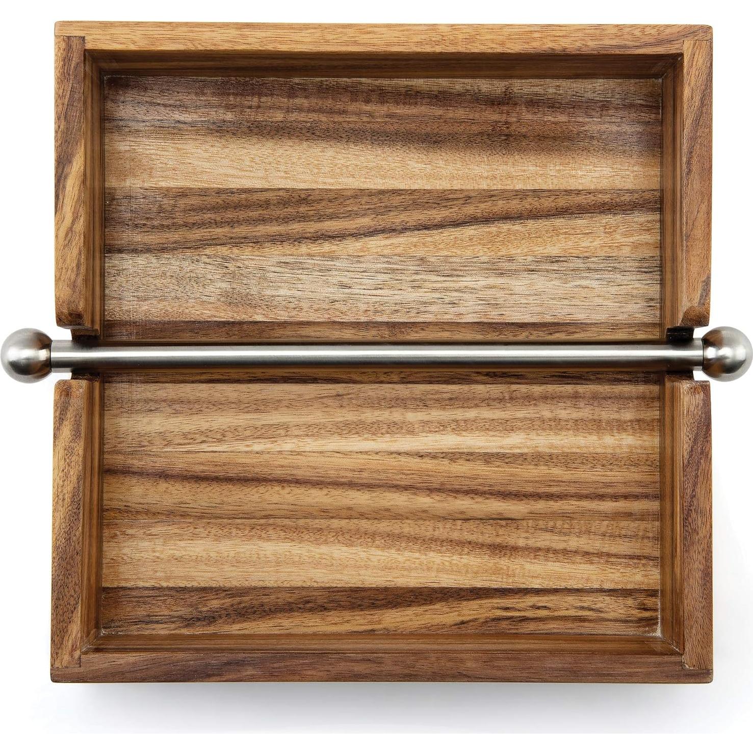 Soporte para Servilletas de Madera de Acacia Ironwood Gourmet 28982
