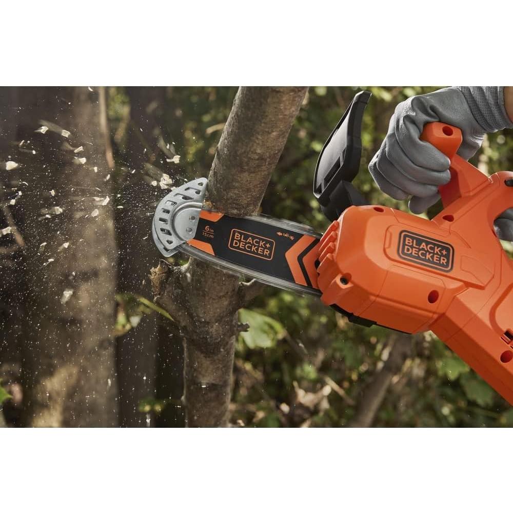 Motosierra de Poda Inalámbrica BLACK+DECKER 20V MAX 6"