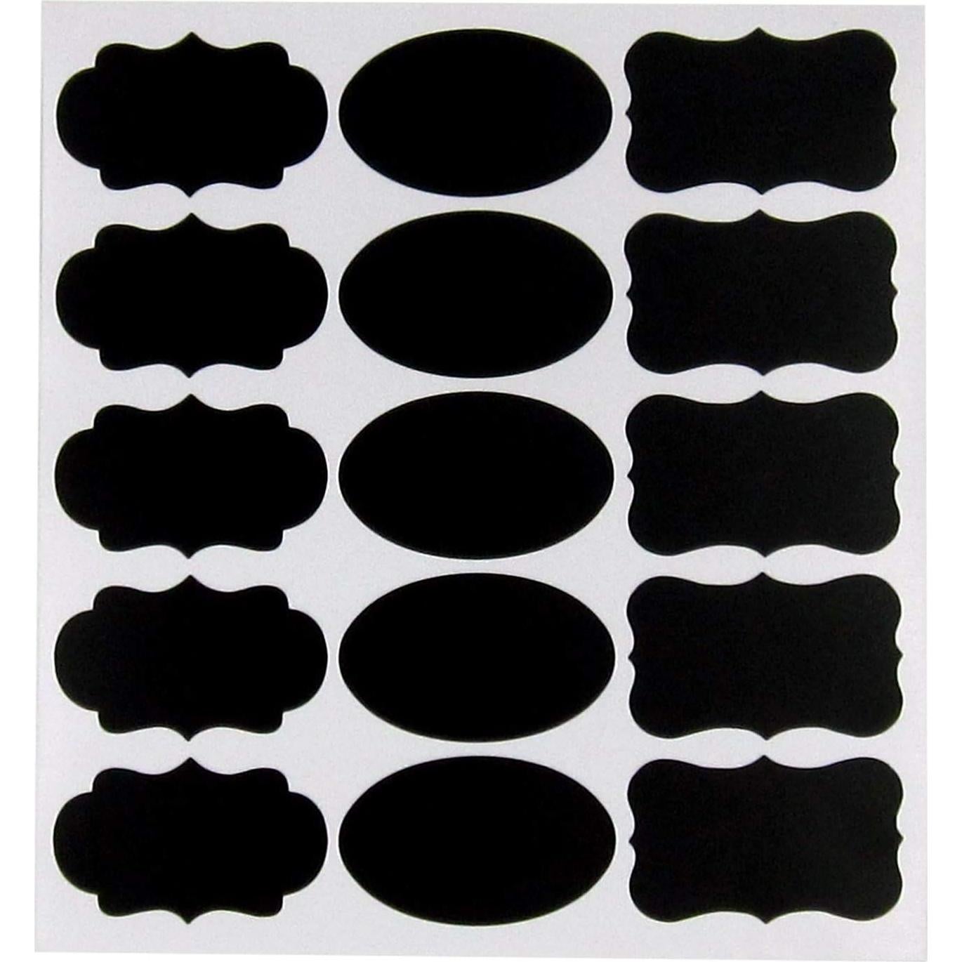 Etiquetas de Pizarra Yelewen 220pcs Reutilizables Impermeables