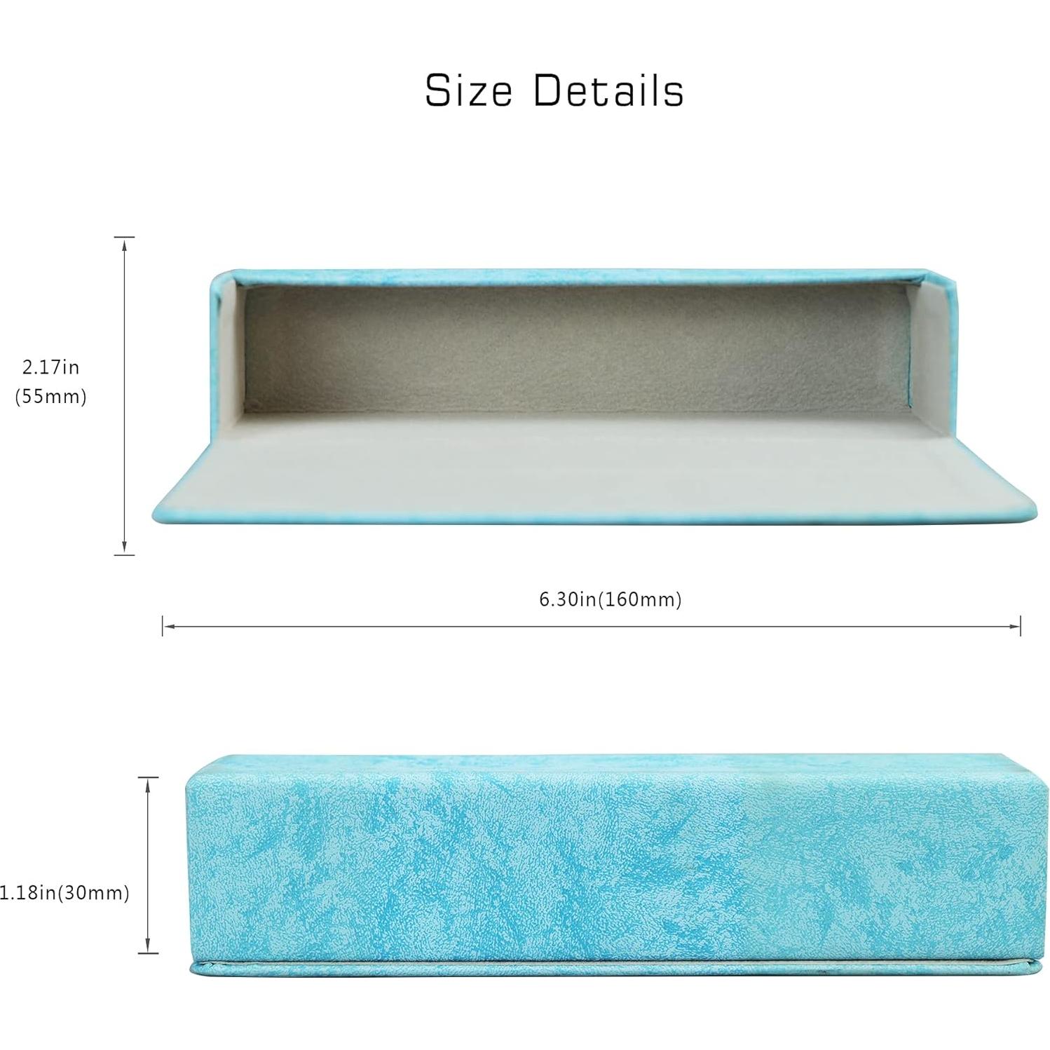 Funda Dura VisionGlobal para Gafas de Sol y Lectura Azul