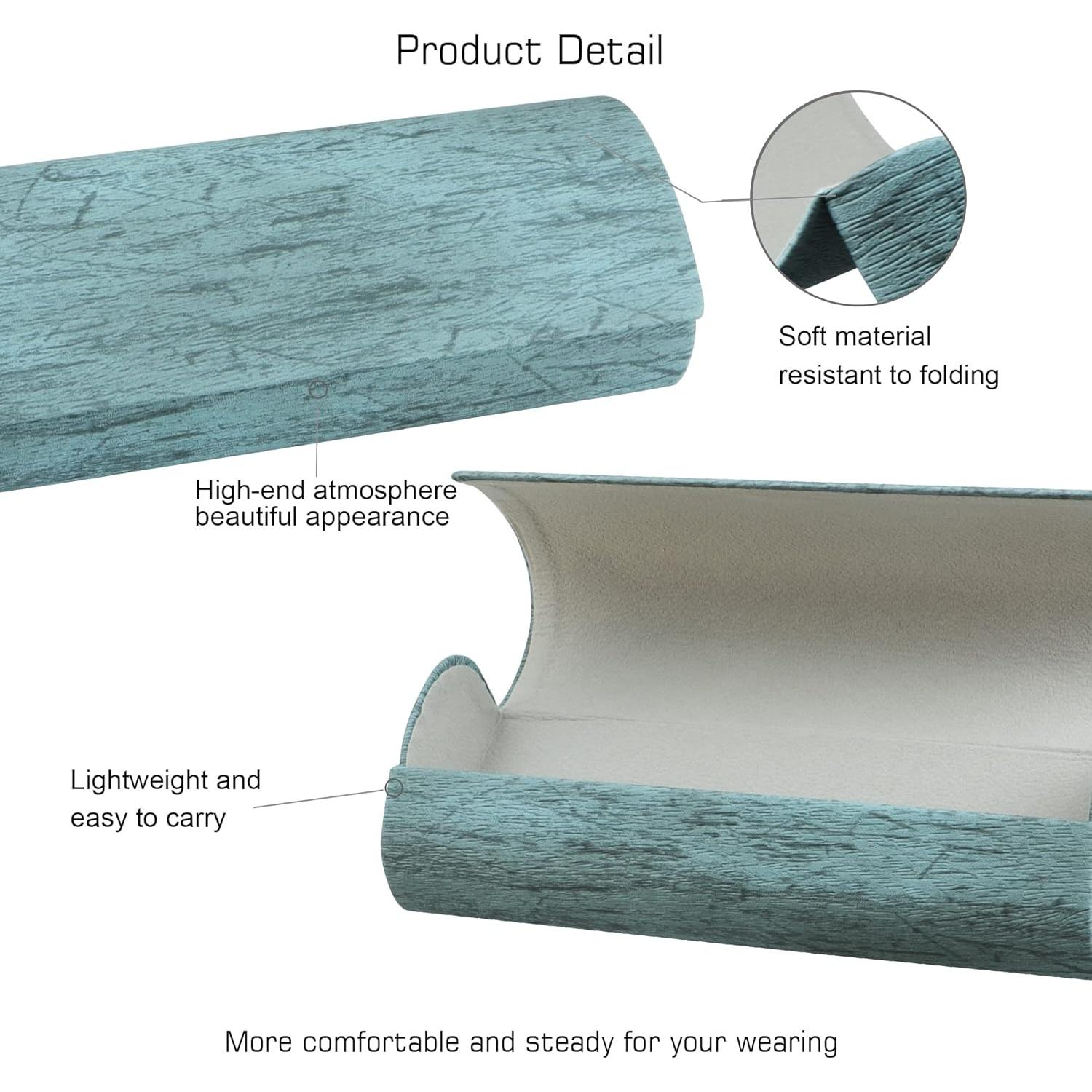 Estuche Duro VisionGlobal para Gafas Universal Azul Claro