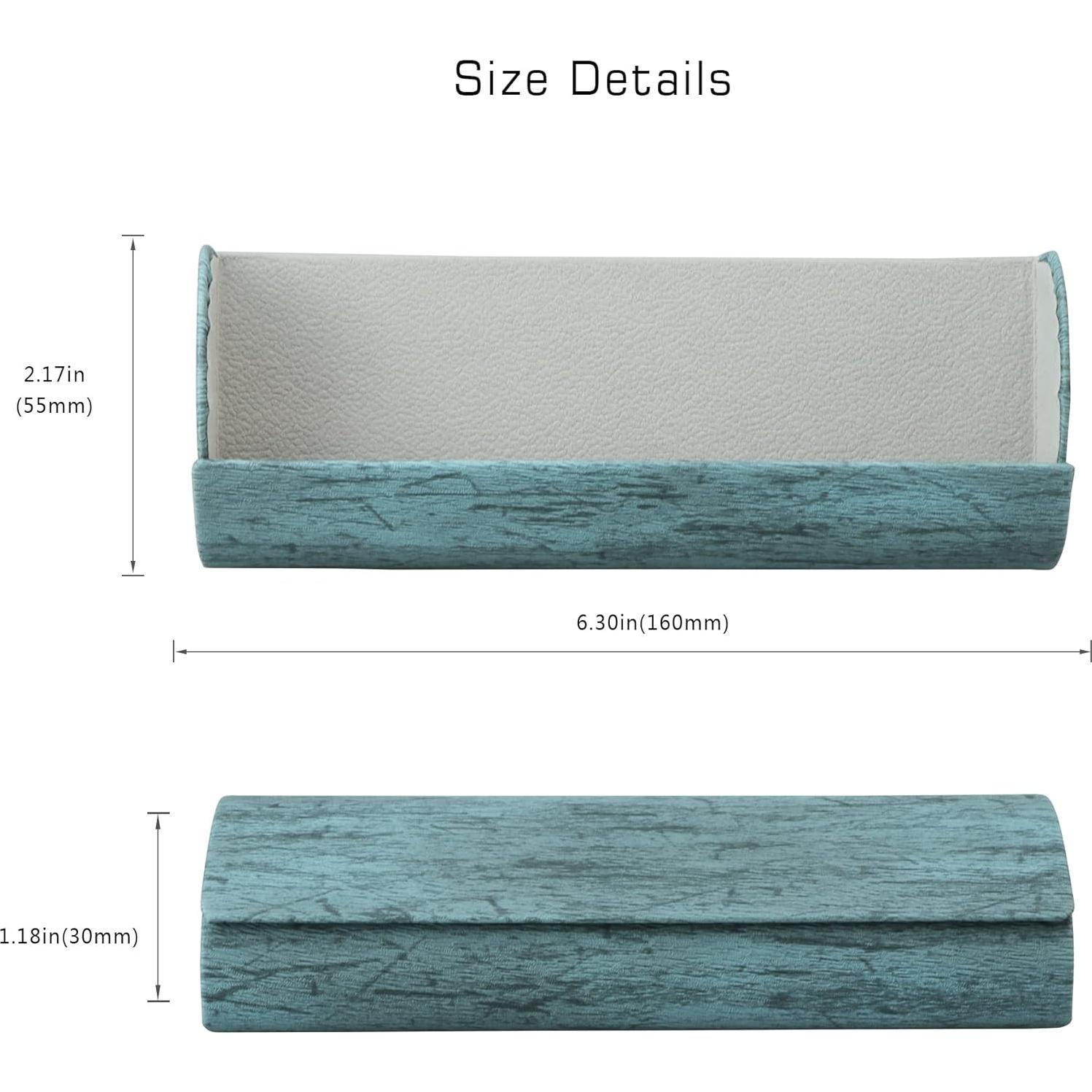 Estuche Duro VisionGlobal para Gafas Universal Azul Claro