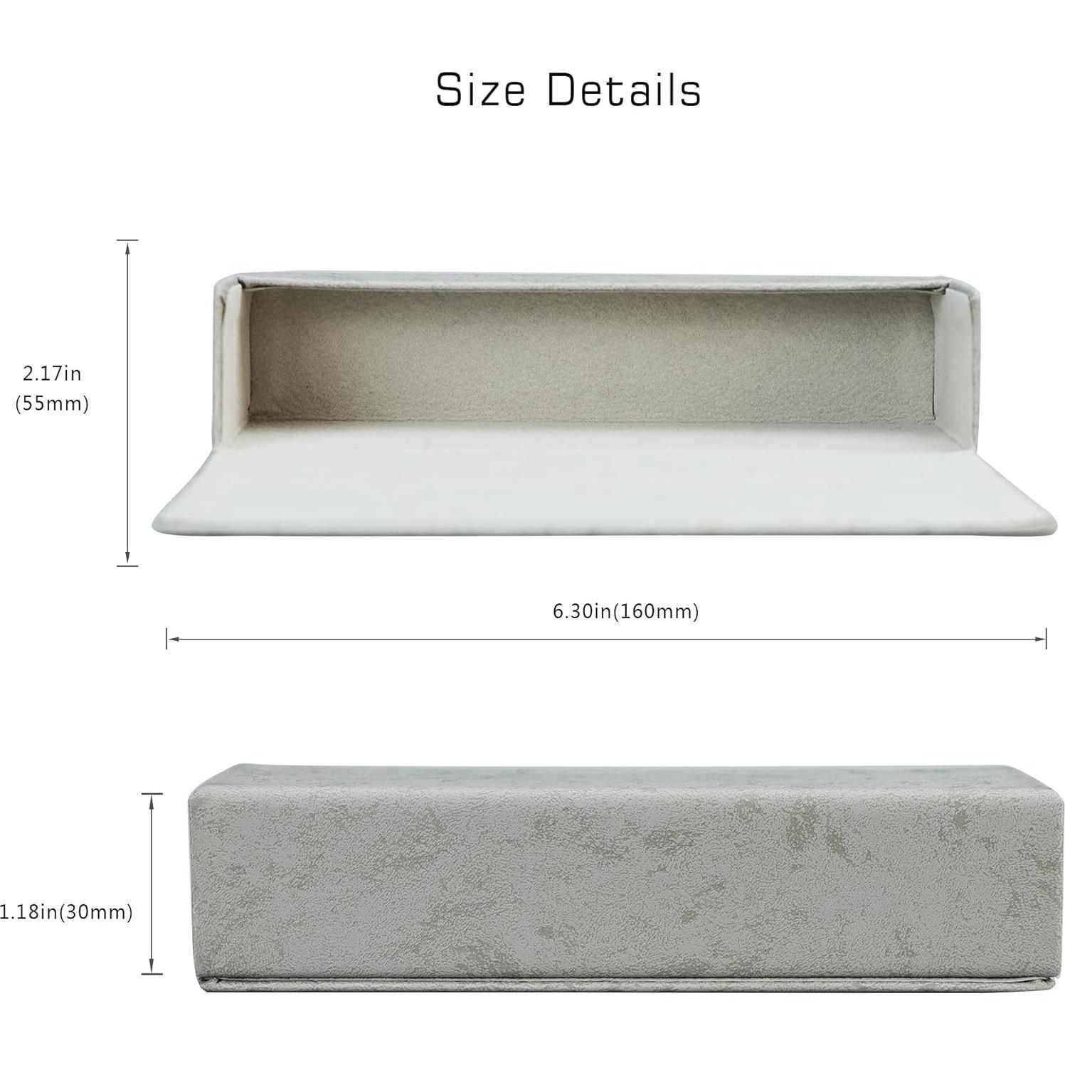 Estuche Duro VisionGlobal para Gafas Universal Gris Claro