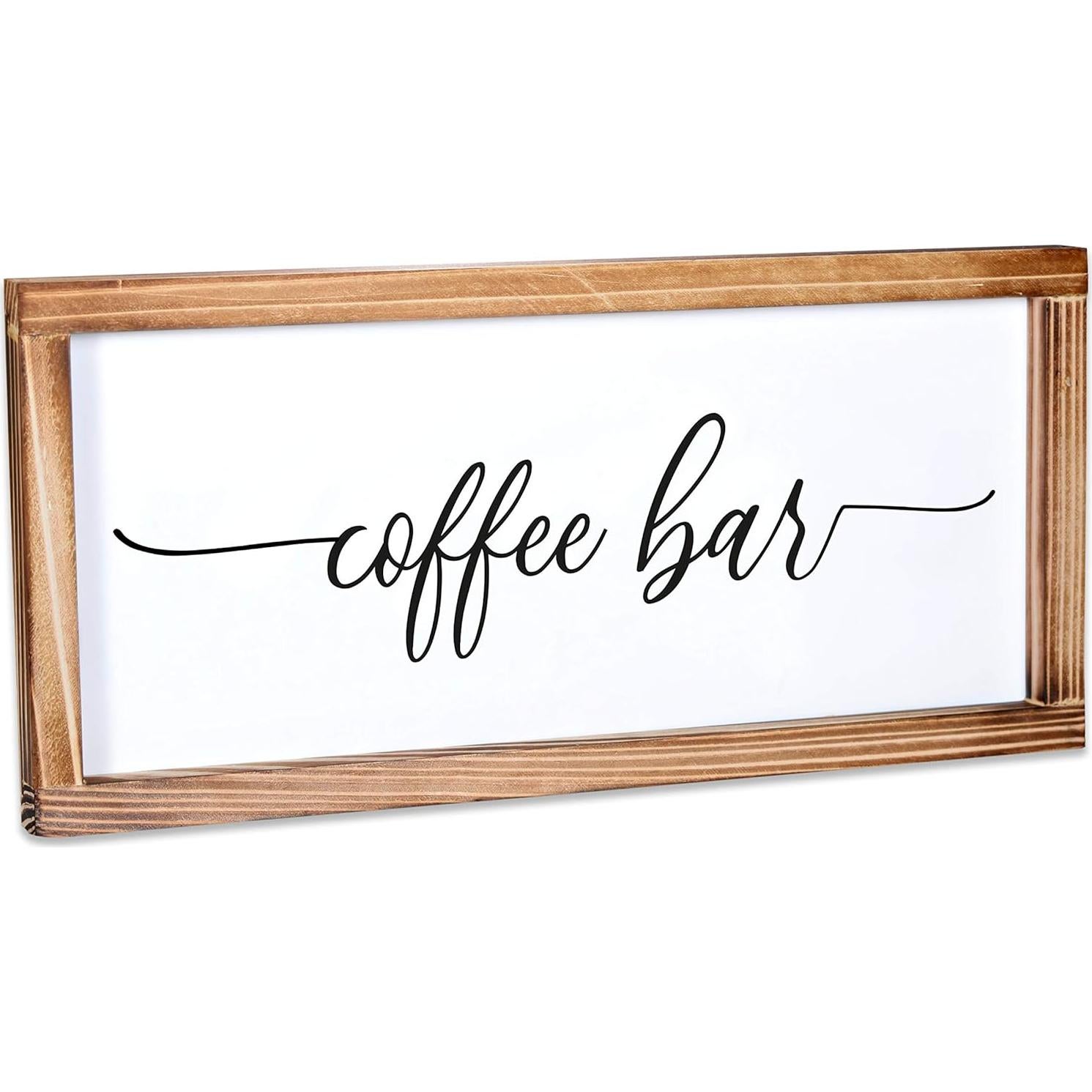 Cartel Decorativo de Bar de Café Main Event 20x43 cm Madera