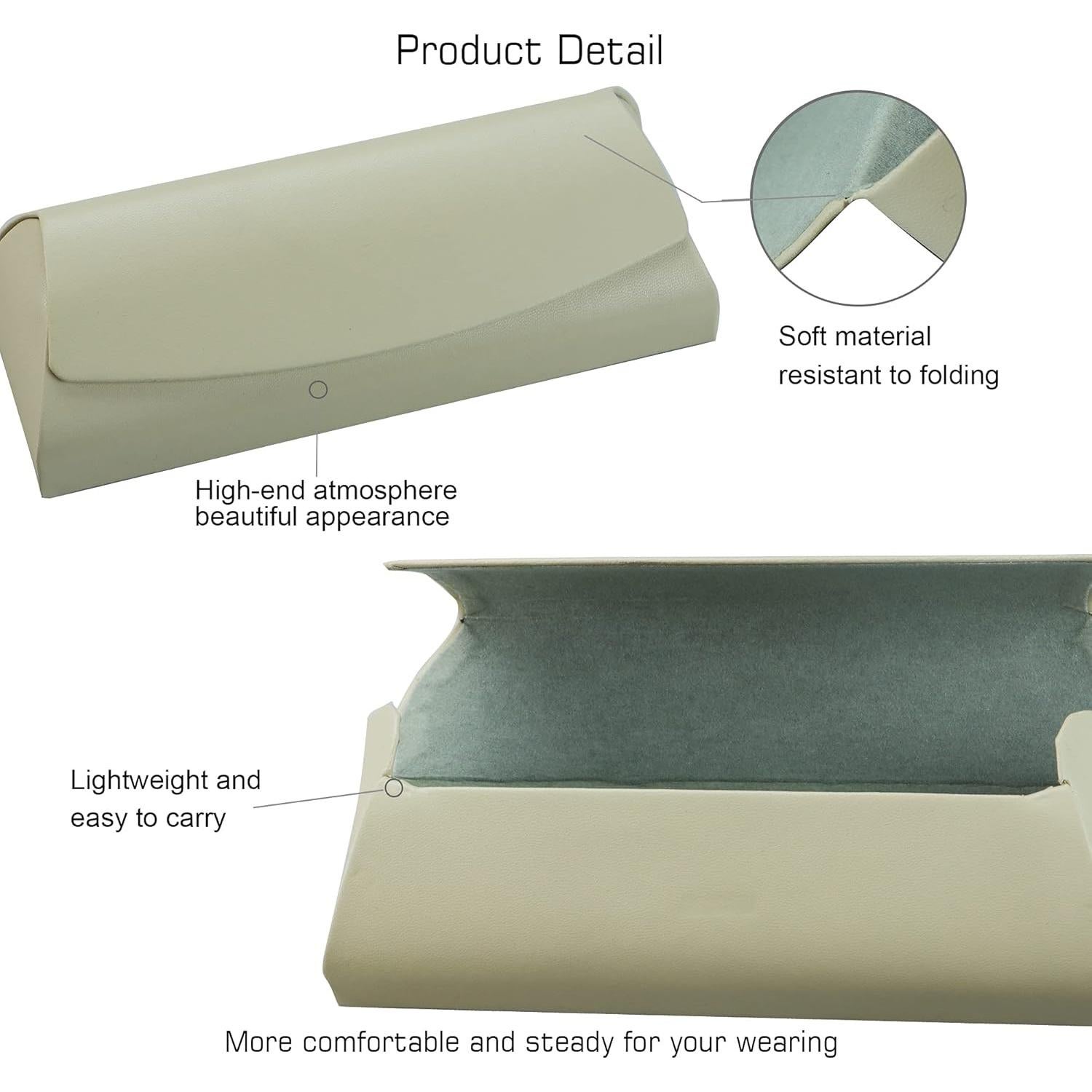 Estuche Duro VisionGlobal para Gafas Universal Beige