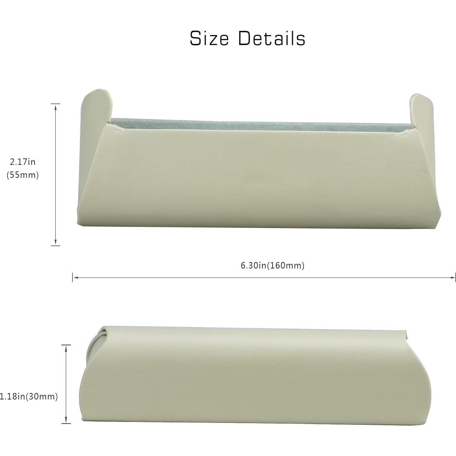 Estuche Duro VisionGlobal para Gafas Universal Beige