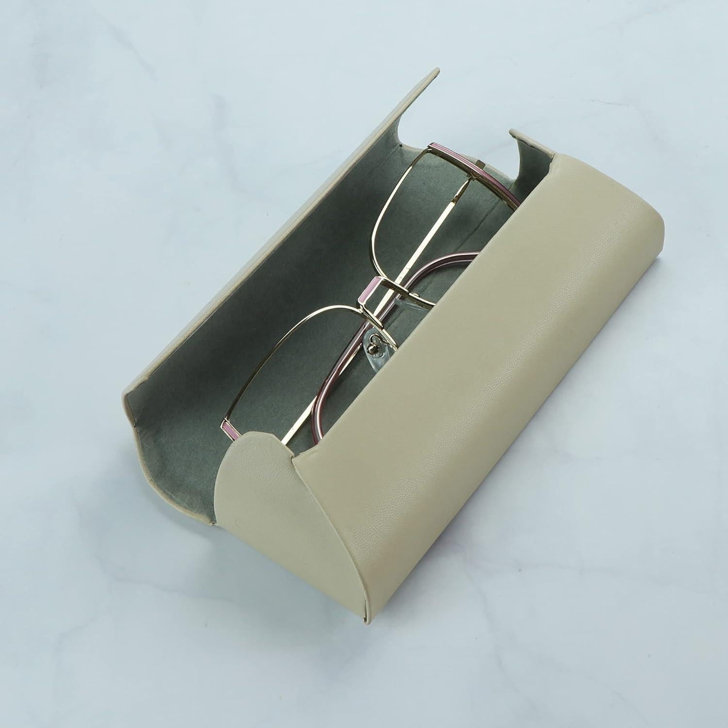 Estuche Duro VisionGlobal para Gafas Universal Beige