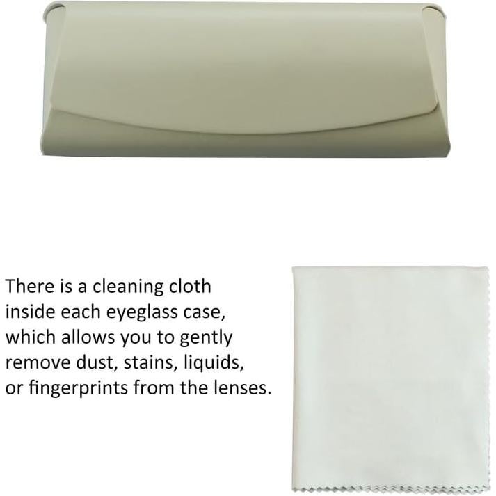 Estuche Duro VisionGlobal para Gafas Universal Beige