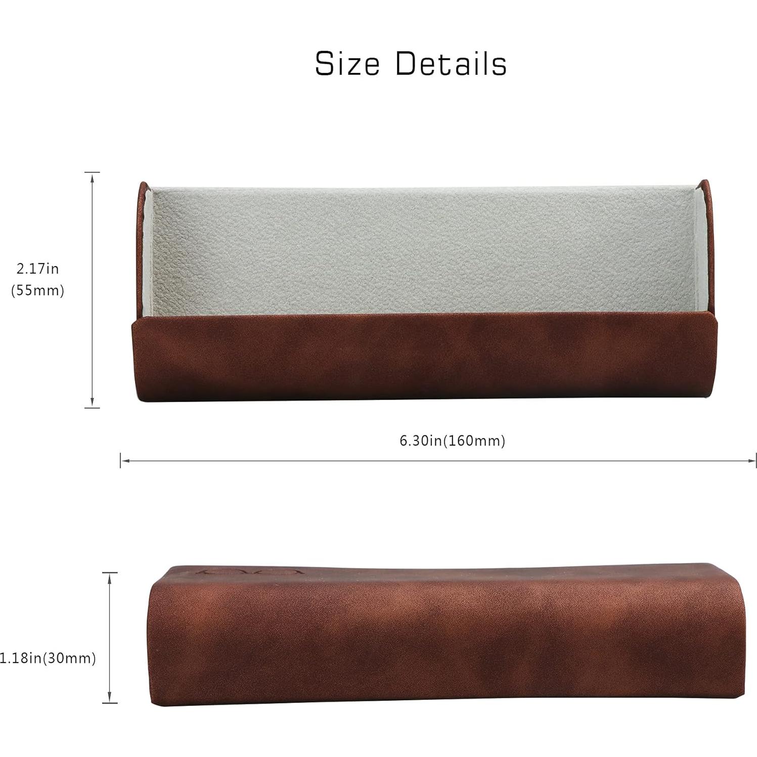 Estuche Duro VisionGlobal para Gafas Universal Marrón