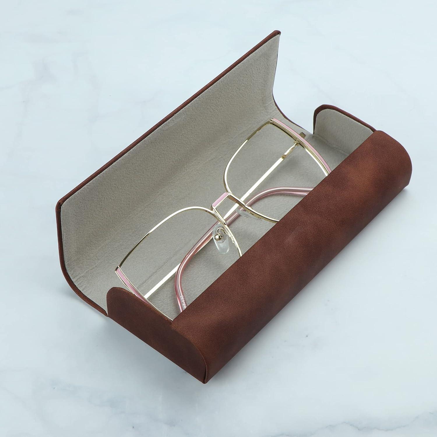 Estuche Duro VisionGlobal para Gafas Universal Marrón