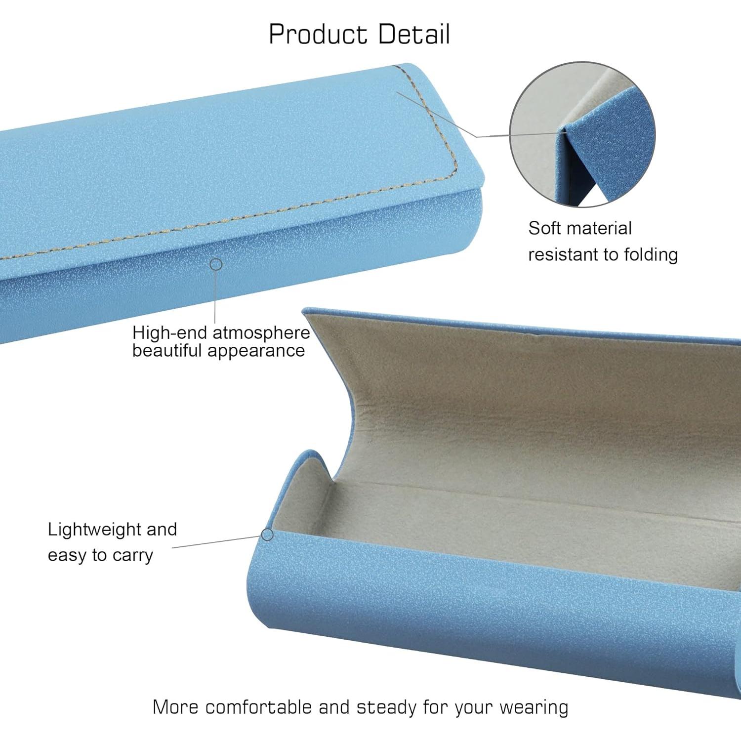 Estuche Duro VisionGlobal para Gafas Universal Azul Claro