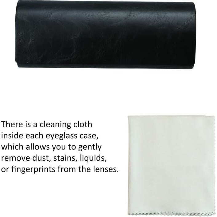 Estuche Duro VisionGlobal para Gafas Universal Negro