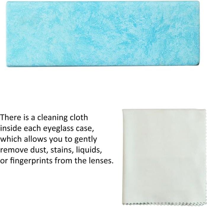 Estuche Duro VisionGlobal para Gafas Universal Azul