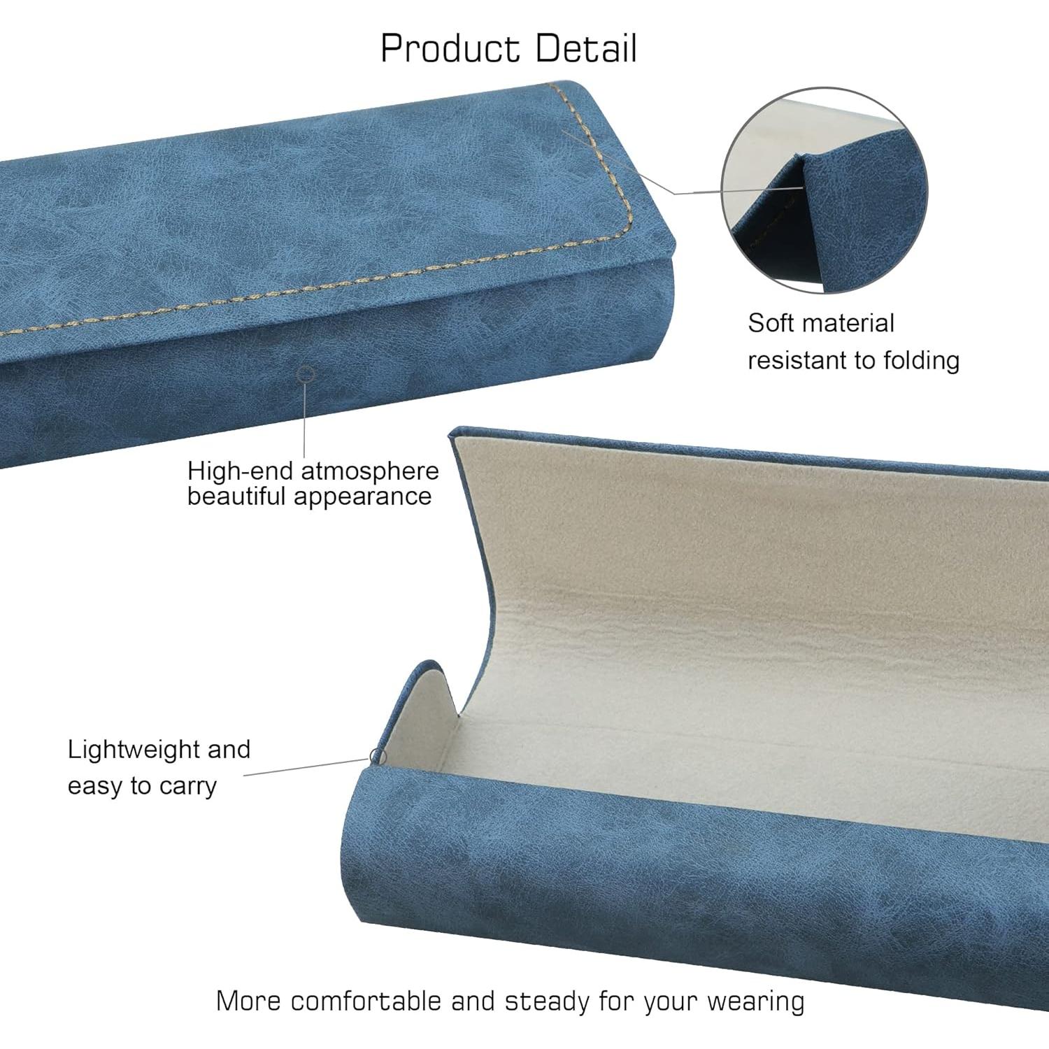 Estuche Duro VisionGlobal para Gafas de Sol Azul