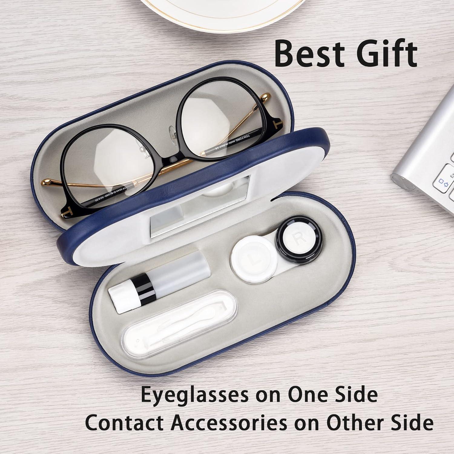 Estuche 2 en 1 Muf para Lentes y Gafas Azul