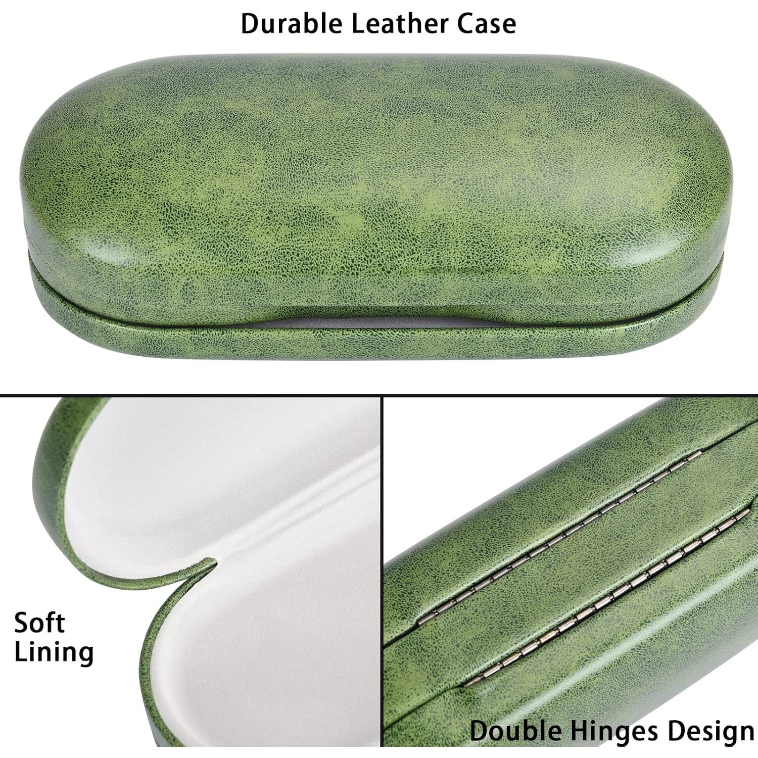 Estuche 2 en 1 Muf para Lentes de Contacto y Gafas Verde