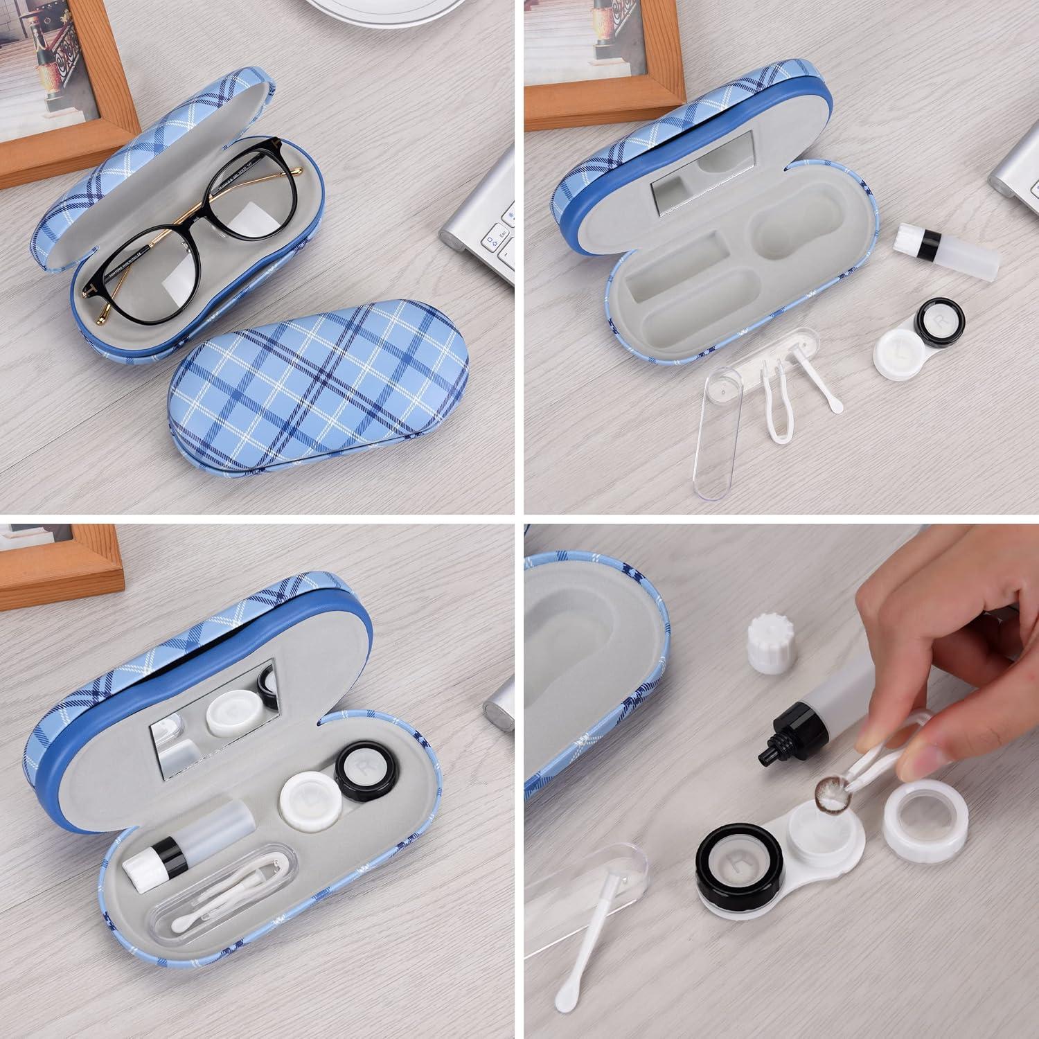 Estuche 2 en 1 Muf para Lentes y Gafas Azul