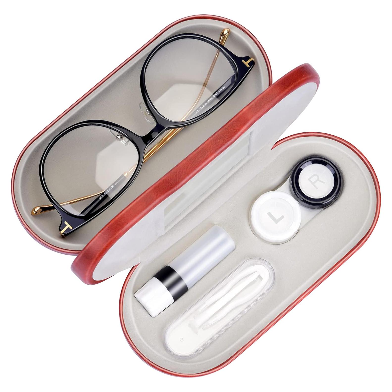 Estuche 2 en 1 Muf para Lentes y Gafas Marrón