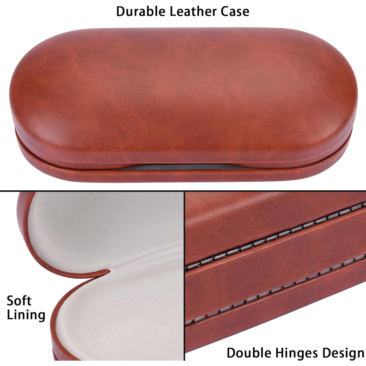 Estuche 2 en 1 Muf para Lentes y Gafas Marrón