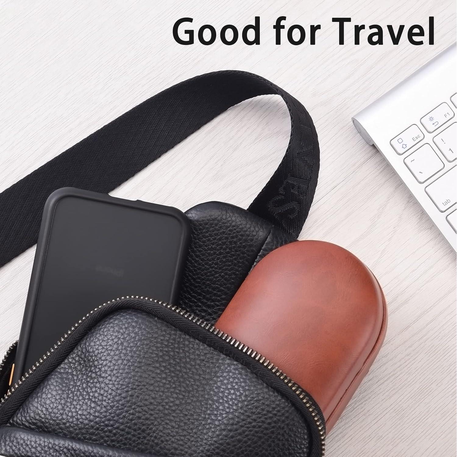 Estuche 2 en 1 Muf para Lentes y Gafas Marrón