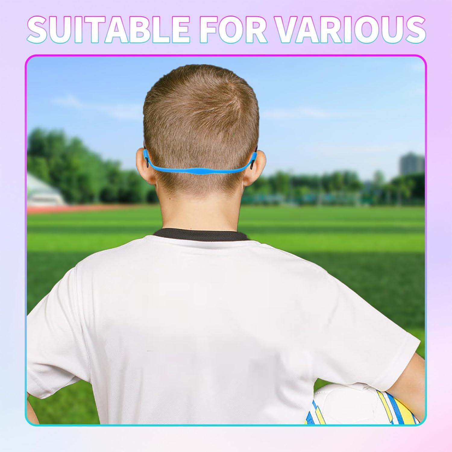 Correas para Gafas Niños - Silicona Antideslizante 8 Colores