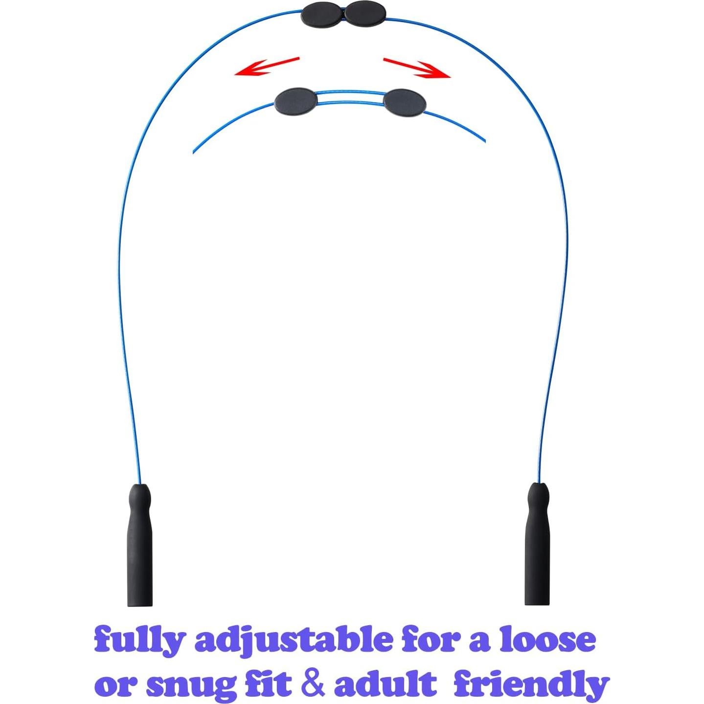 Correa Ajustable para Gafas Omnful 3pcs 50.8cm Transparente