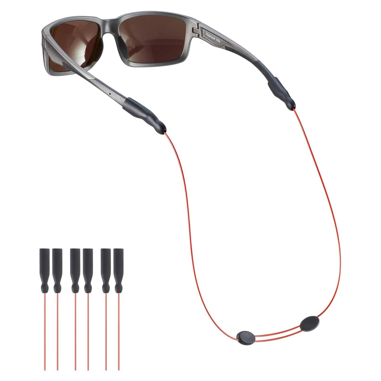 Correa Ajustable para Gafas Omnful 3pcs Rojo 50,8 cm