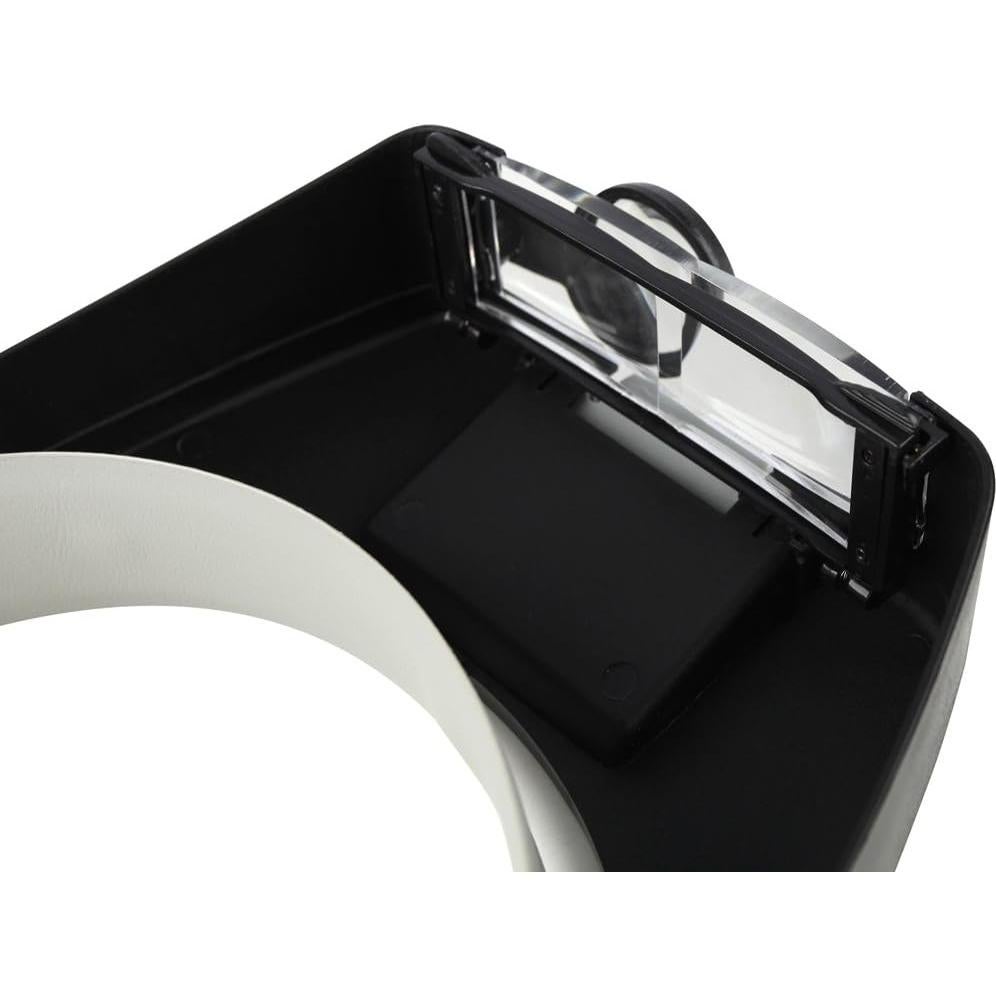 Lupa de Cabeza Beileshi LED 1.5X 3X 8.5X 10X Ajustable