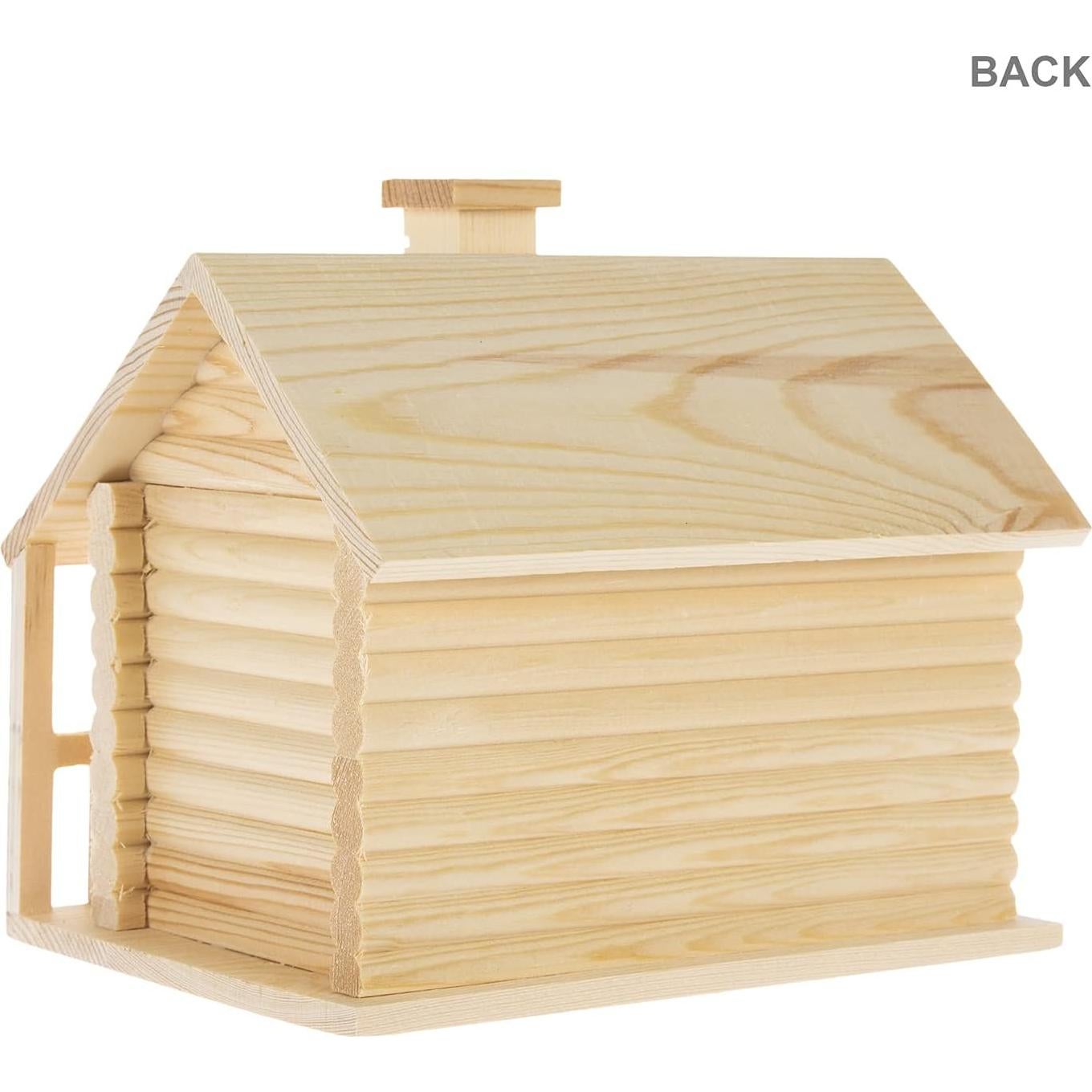 Casa de Pájaros de Madera Personalizable Hobby Lobby 19x21x15cm