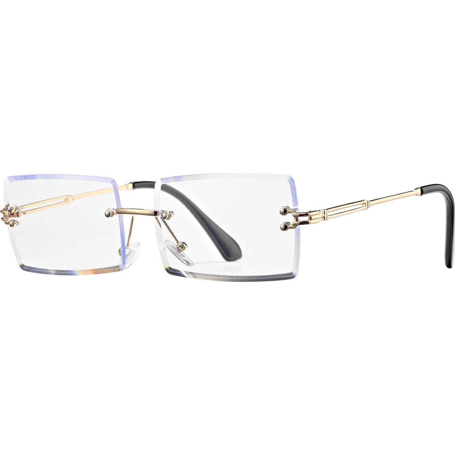 Gafas de sol rectangulares UV400 para hombres y mujeres