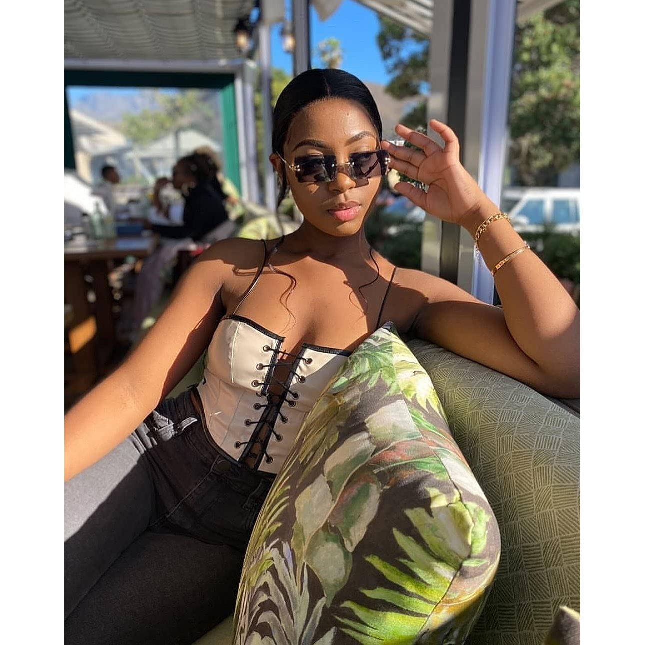 Gafas de Sol Rectangulares Metal Gris Degradado UV400