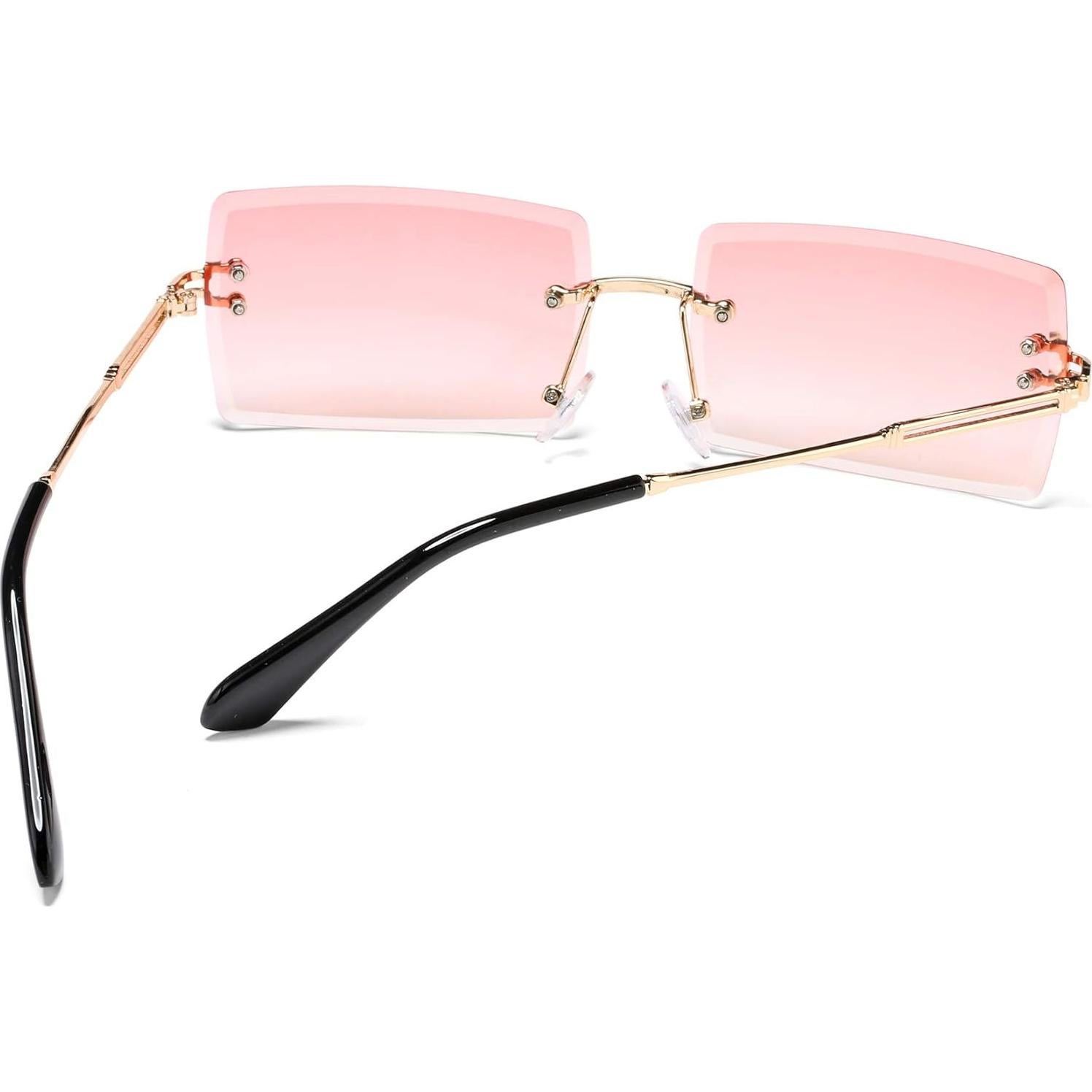 Gafas de Sol Rectangulares UV400 Metalicas 58mm - 3 Colores