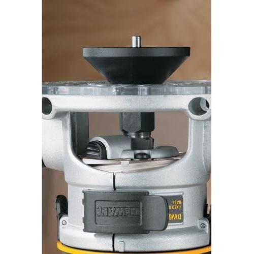 Router DEWALT DW618PKB 2.25 HP con Base Fija e Inmersión