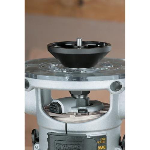 Router DEWALT DW618PKB 2.25 HP con Base Fija e Inmersión