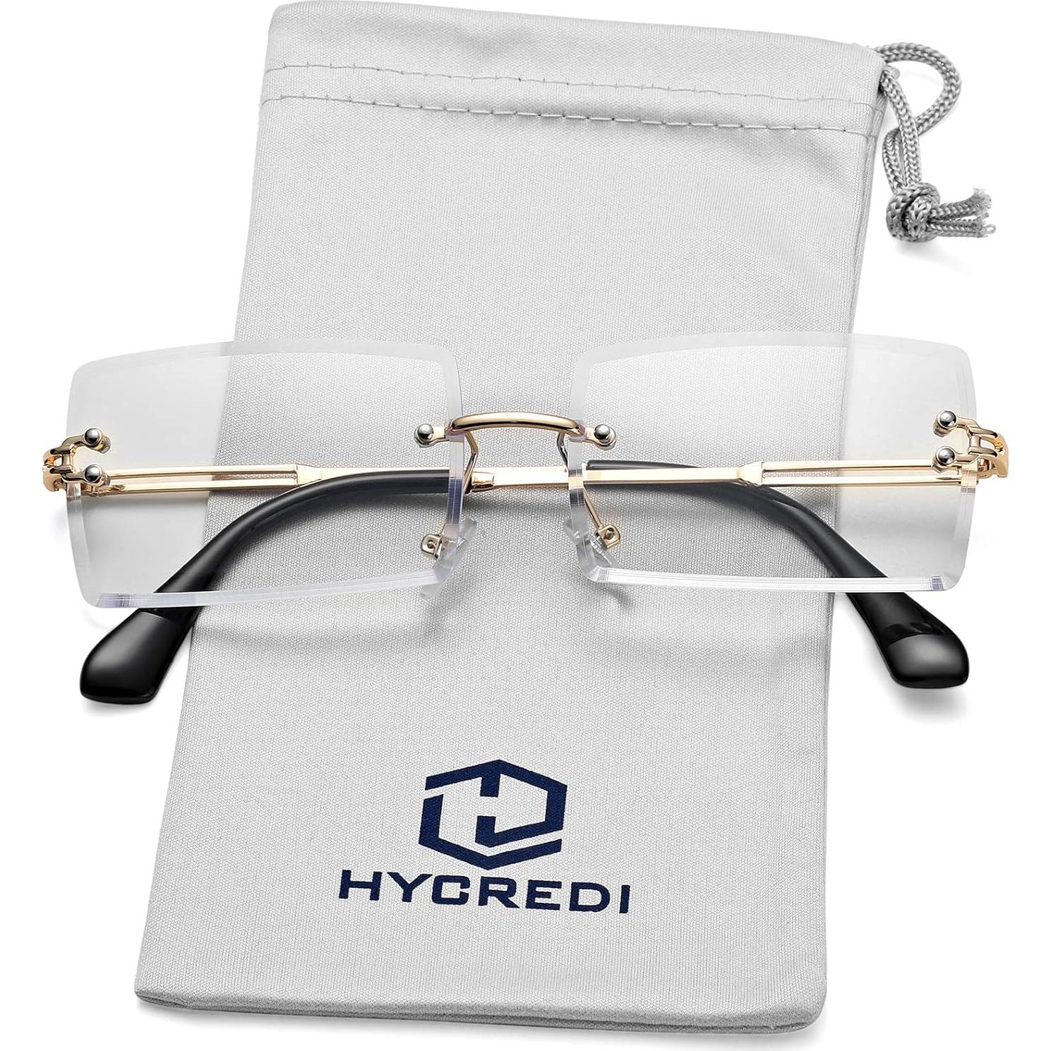 Gafas de Sol Rectangulares UV400 Metalicas 58mm - 2 Paquetes