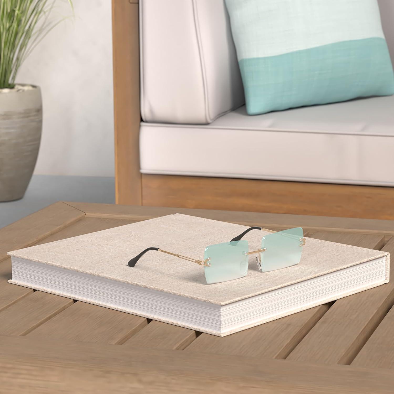 Gafas de Sol Rectangulares UV400 para Mujeres - Verde Degradado