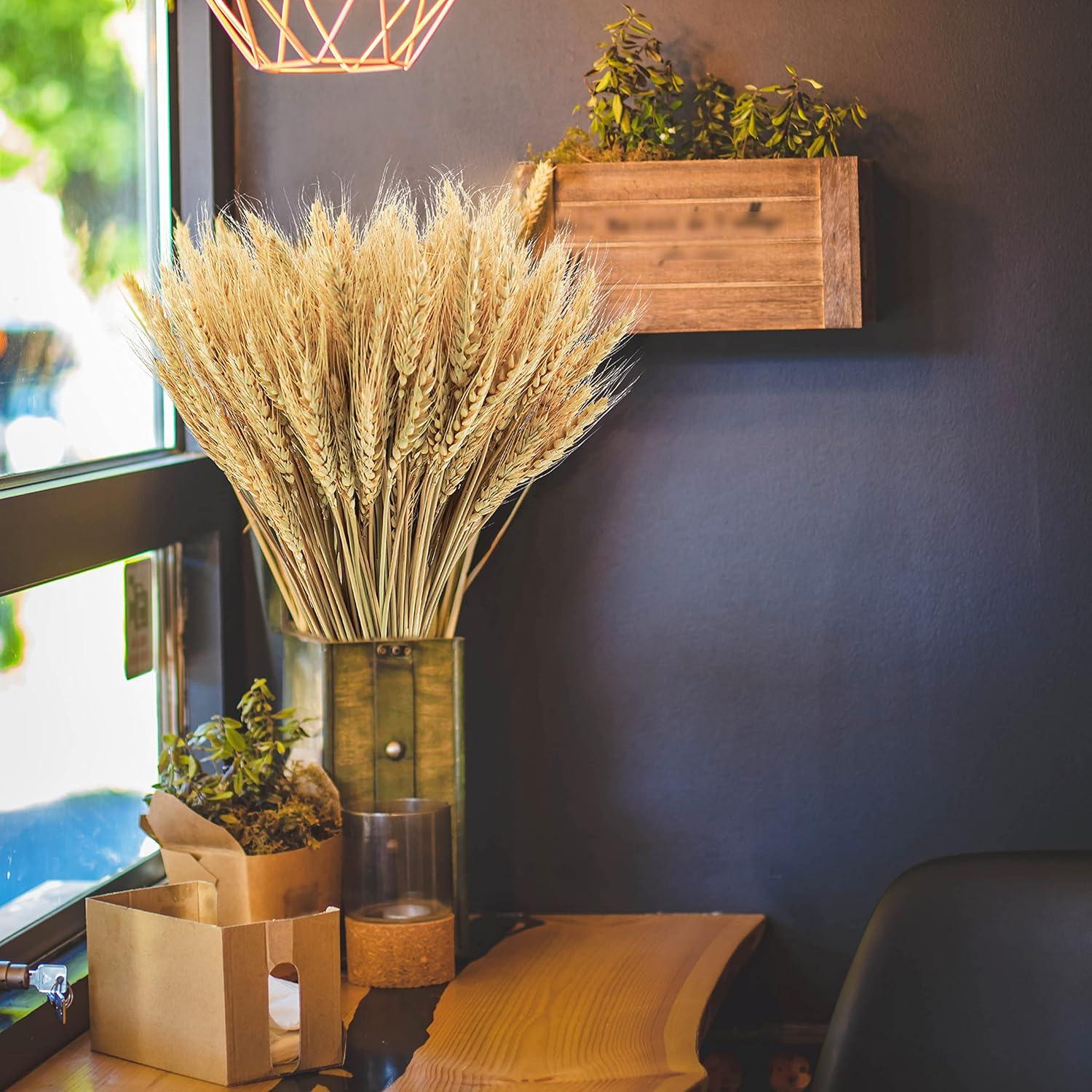 Ramo de Espigas de Trigo Secas 100% Natural Phliofd 44.96 cm