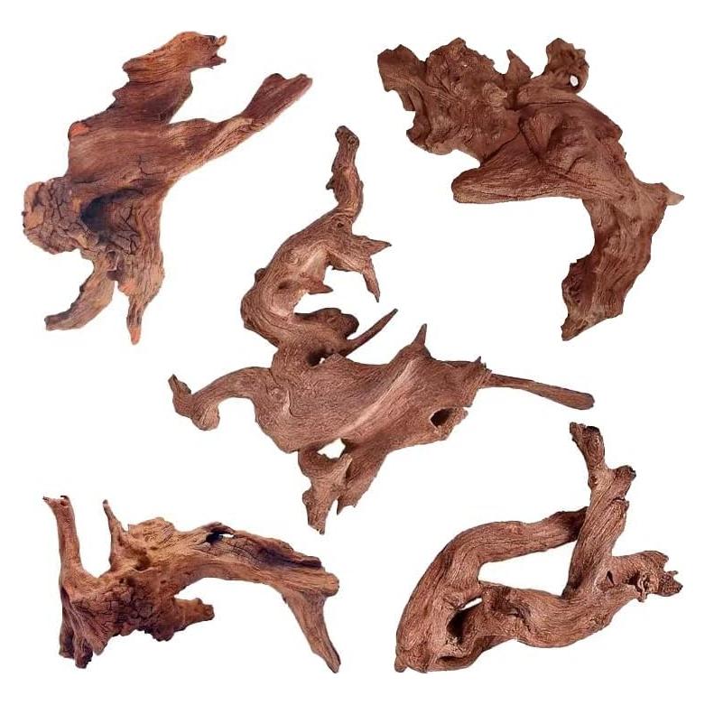 Madera Flotante Natural Jorewood para Acuarios y Reptiles 10-20cm