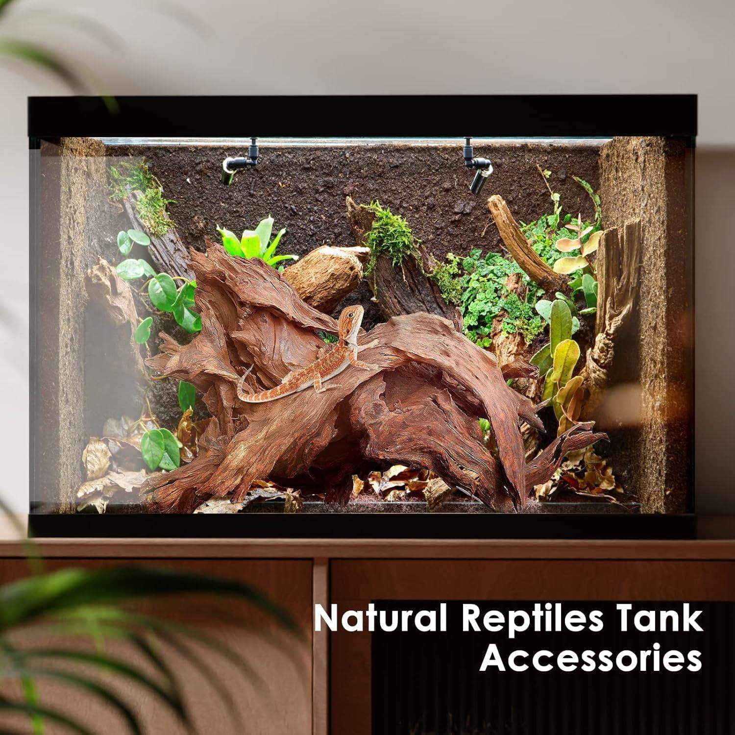 Madera Flotante Natural Jorewood para Acuarios y Reptiles 10-20cm