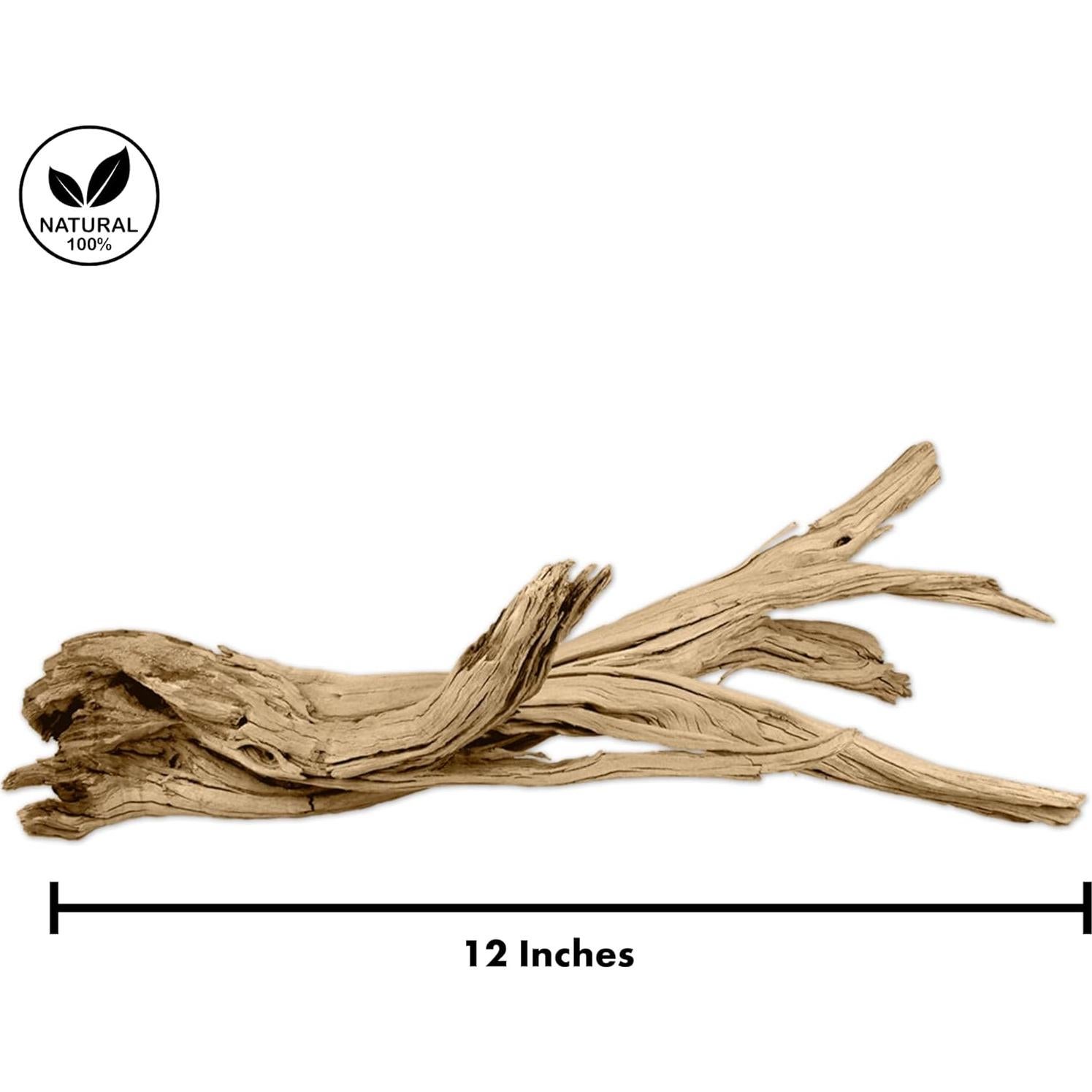 Decoración de Terrario Koyal Wholesale 30.48 cm Madera Flotante