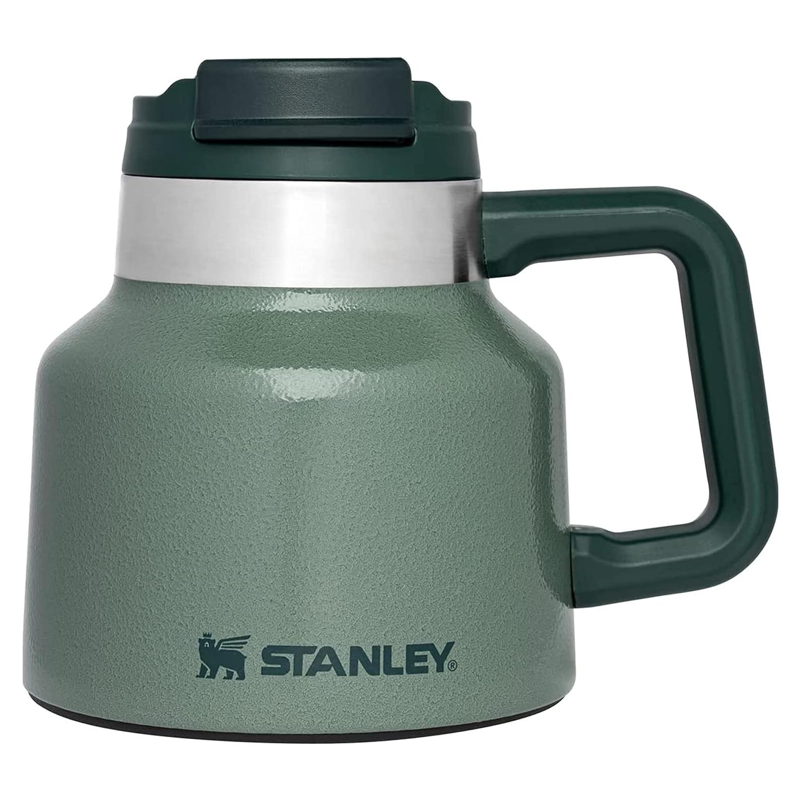 Taza Stanley Almirante 20oz Verde Aislada Dificil de Volcar