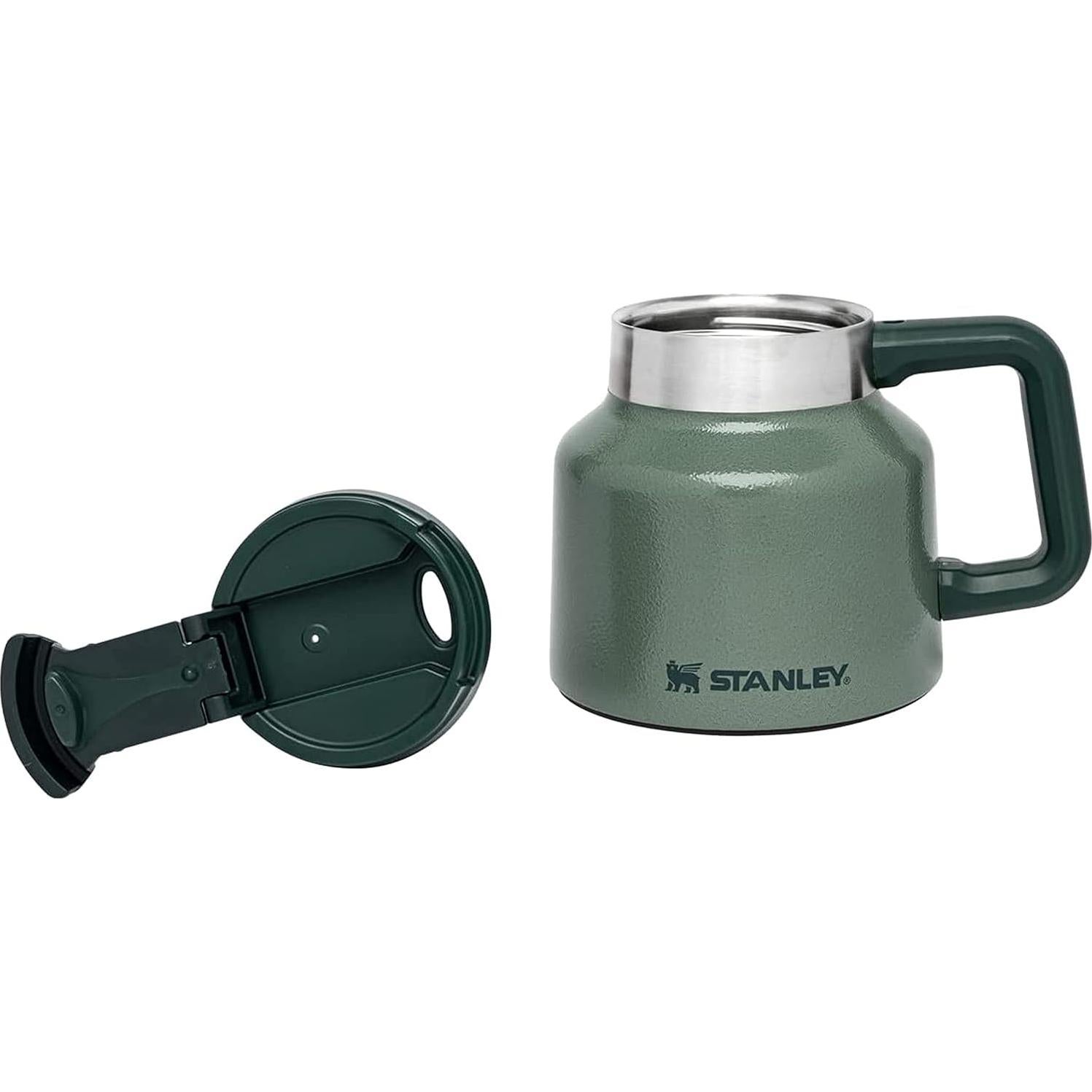 Taza Stanley Almirante 20oz Verde Aislada Dificil de Volcar