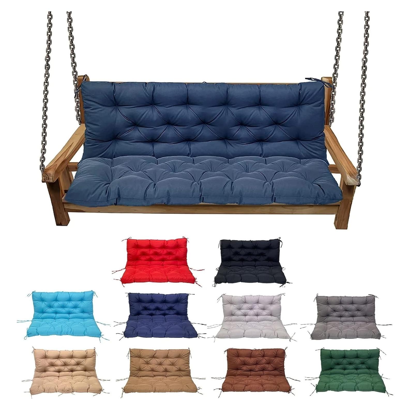 Cojín de Reemplazo para Columpio YXMKJOS 3 Plazas Impermeable