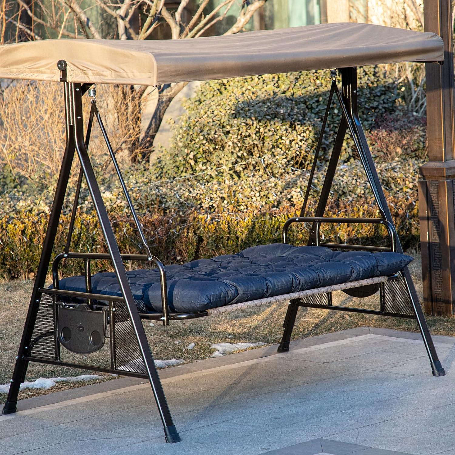 Cojines de Columpio Exterior GPQAWER 152x102 cm Impermeables