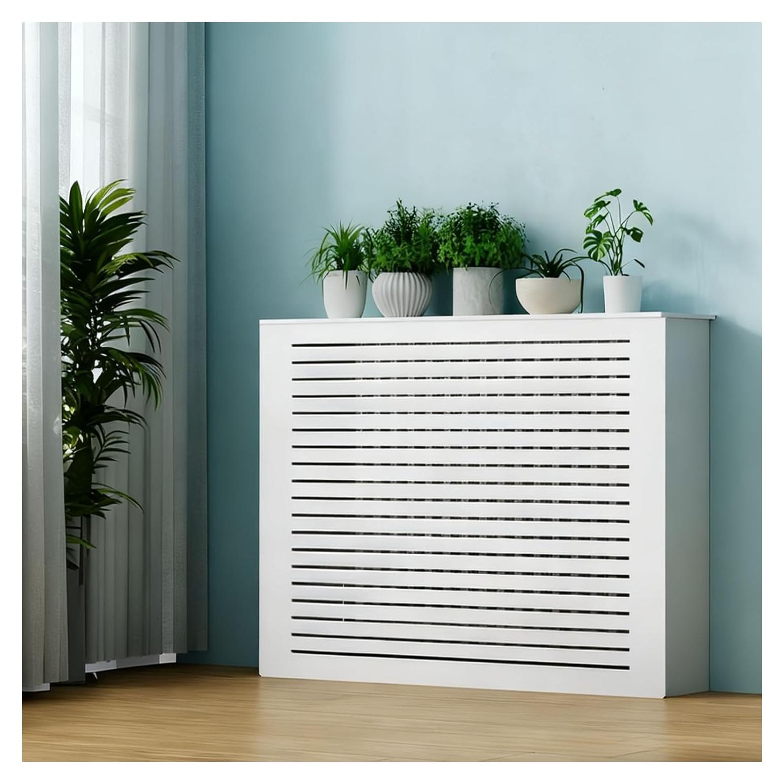 Cubierta de Radiador Altovexis Blanca 60x70x20 cm con Rejilla